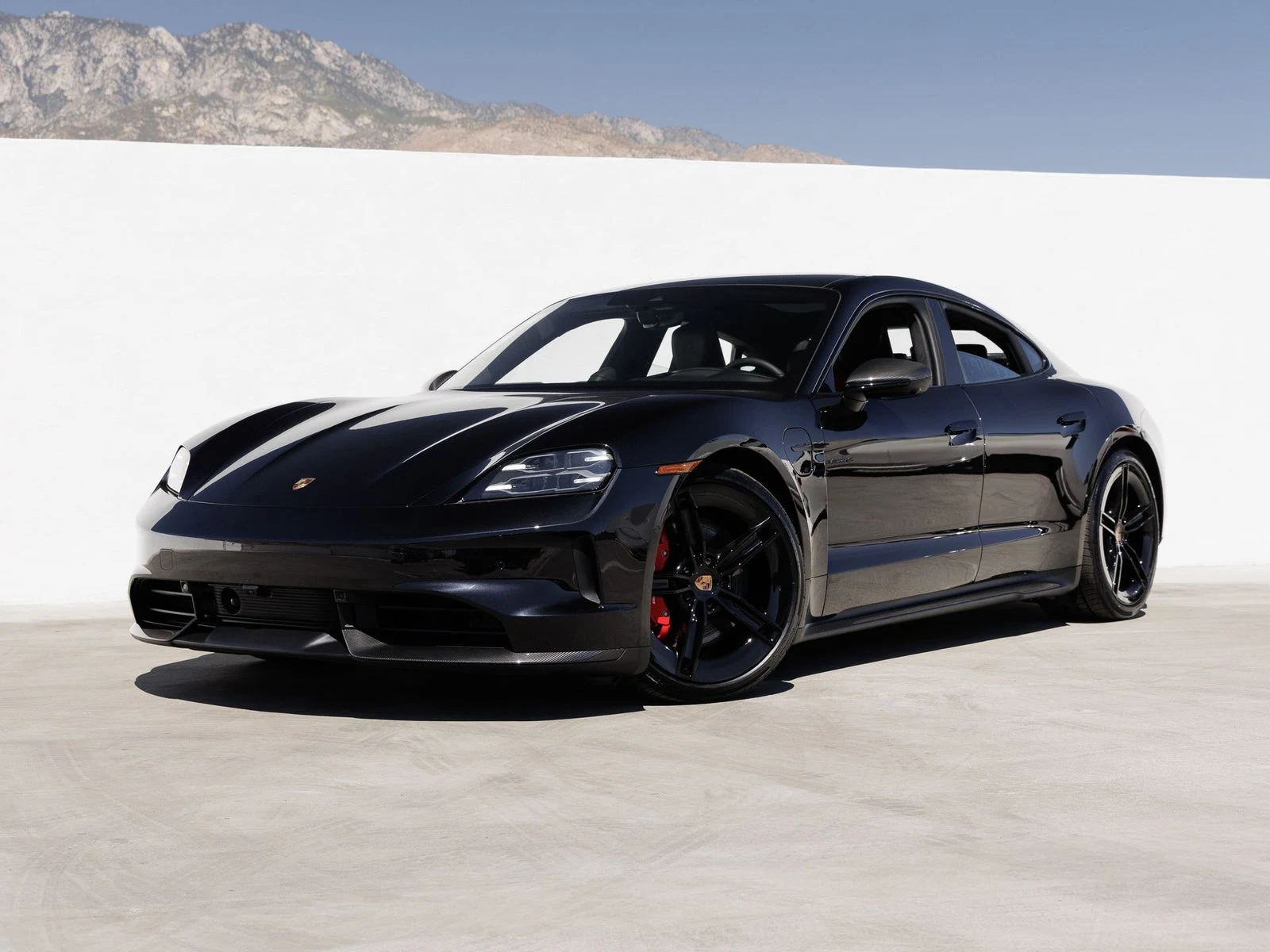 Porsche Taycan GTS (2025 Update) · Jet Black Metallic · Indigo Auto Group