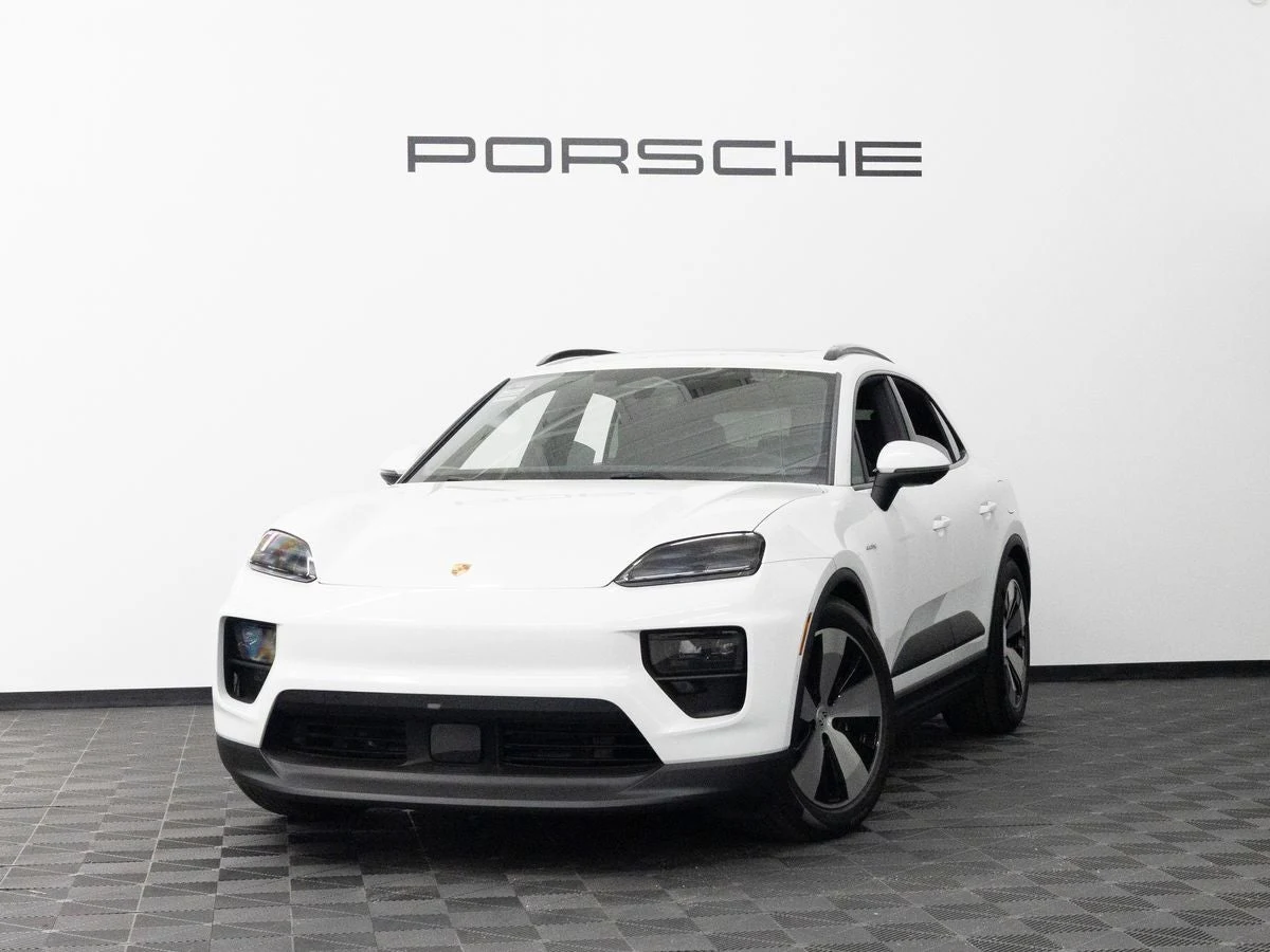 Porsche Macan 4 Electric (XAB) · white · Indigo Auto Group