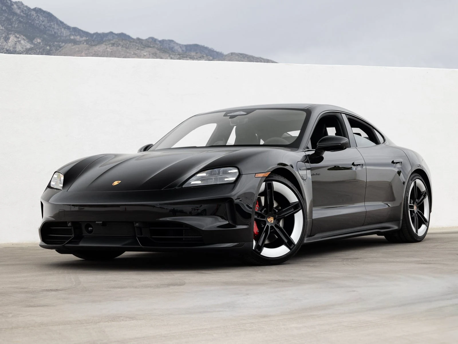 Porsche Taycan 4S Black Edition (2025 Update) · Jet Black Metallic · Indigo Auto Group