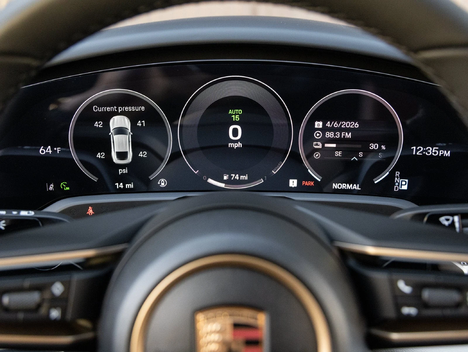 2026 Porsche Taycan 4S (2025 Update), 14/20