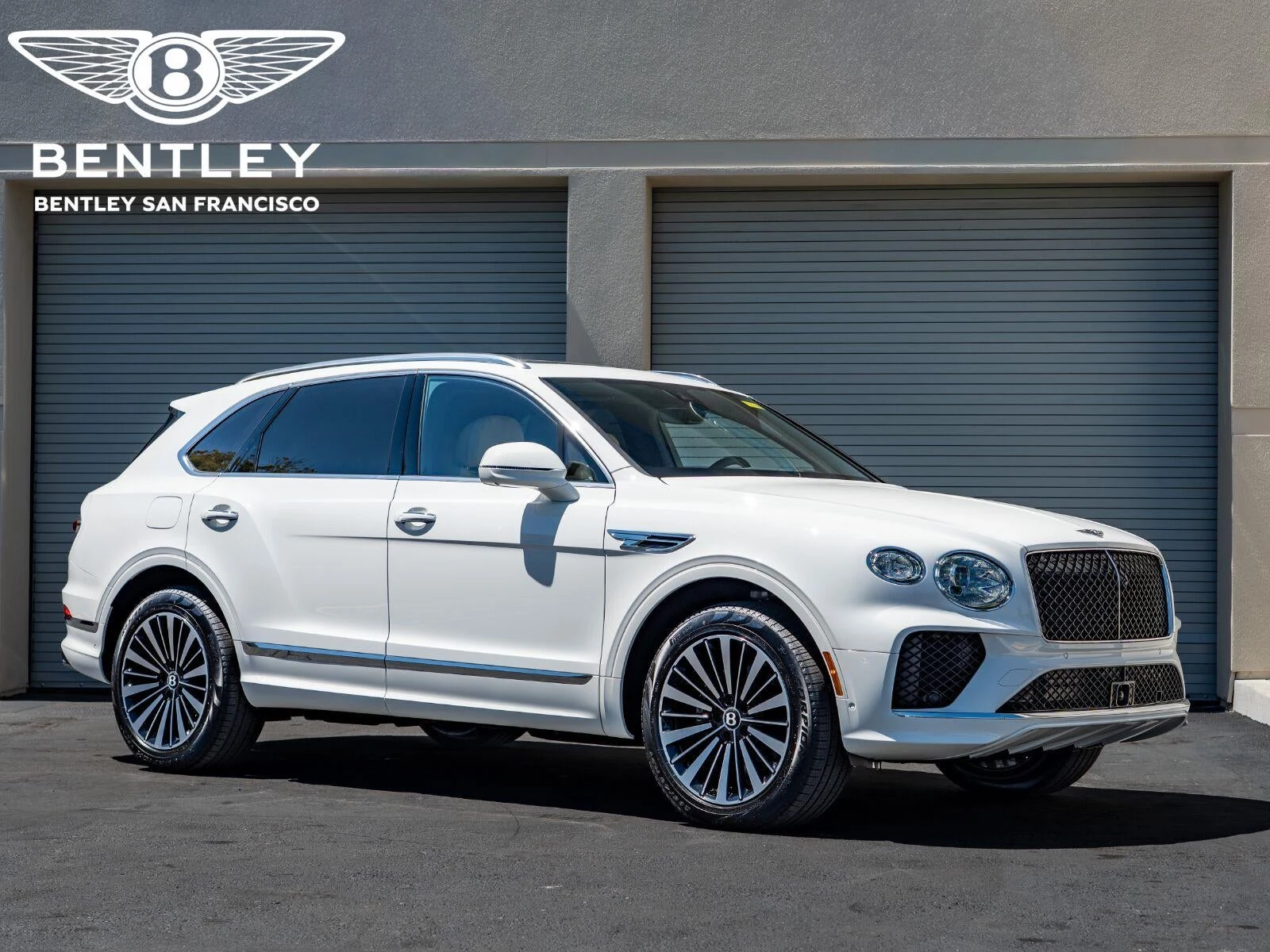 Bentley Bentayga V8 · Glacier White · Indigo Auto Group