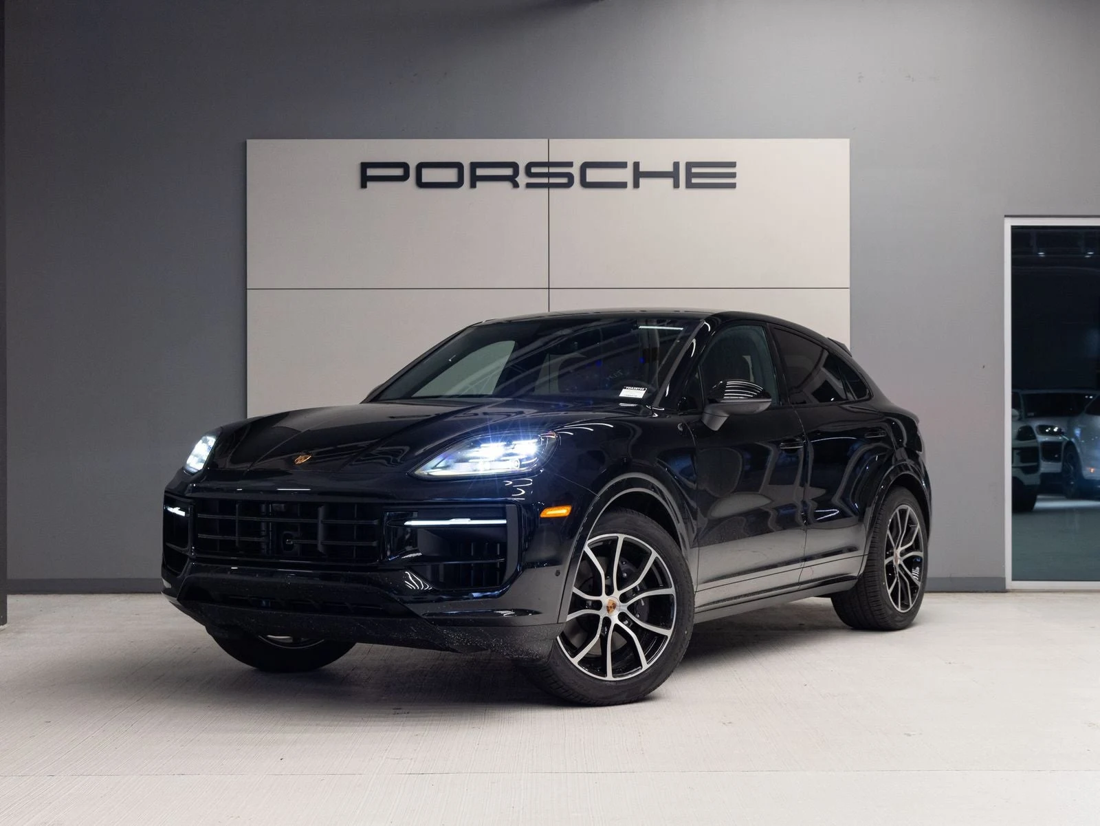 Porsche Cayenne Coupé (3rd Generation) · Chromite Black Metallic · Indigo Auto Group