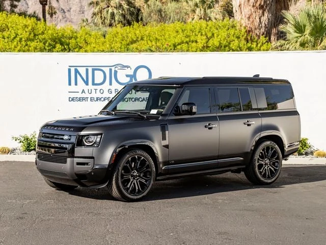 Land Rover Defender 130 V8 (L663) · Carpathian Grey Prem Met · Indigo Auto Group