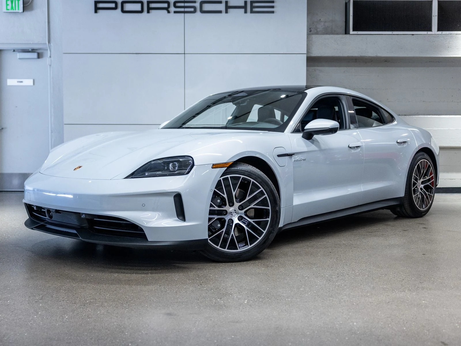 Porsche Taycan Sedan (2025 Update) · Ice Grey Metallic · Indigo Auto Group