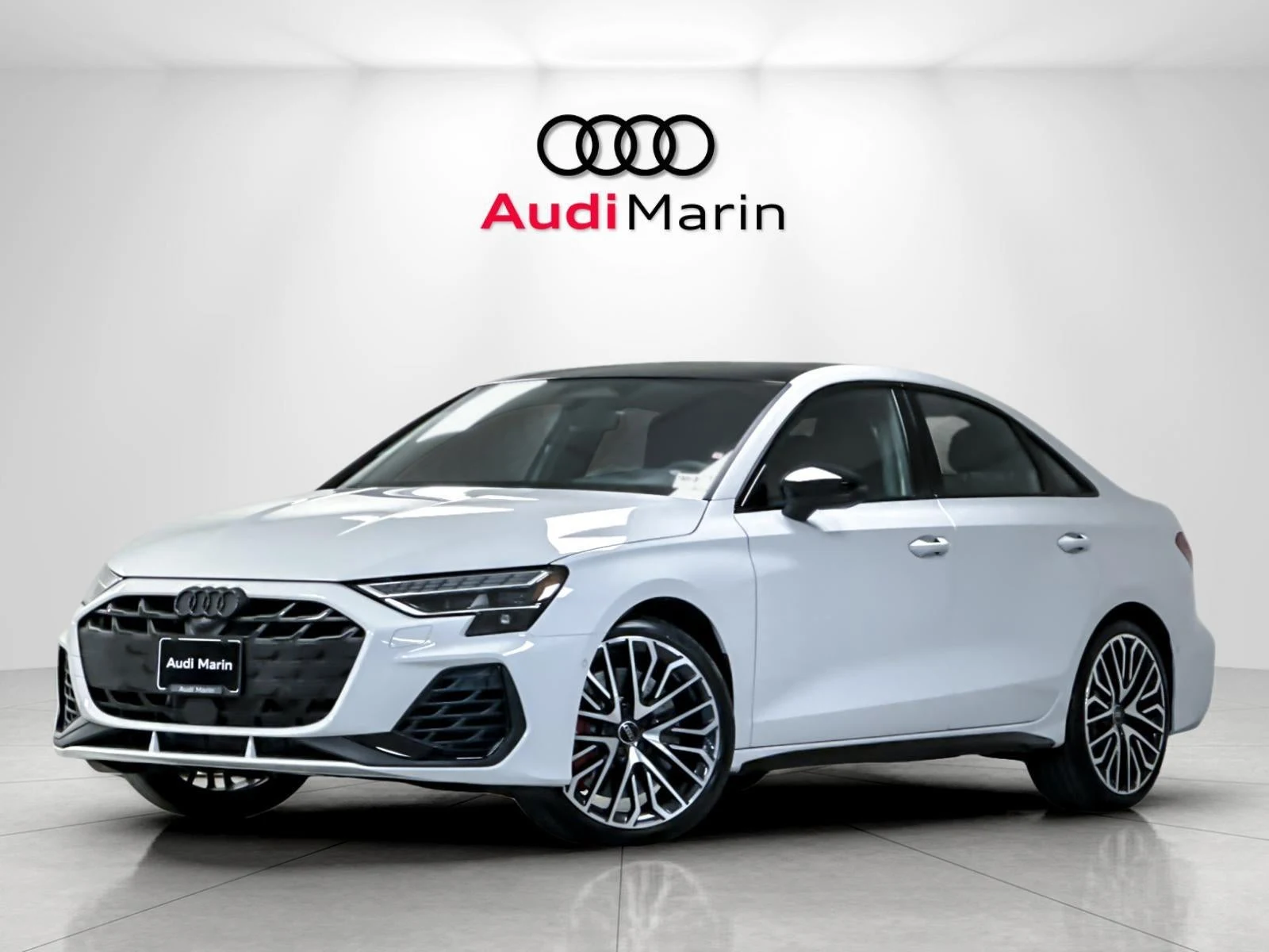 Audi S3 Sedan (2024 Update) · Glacier White Metallic · Indigo Auto Group