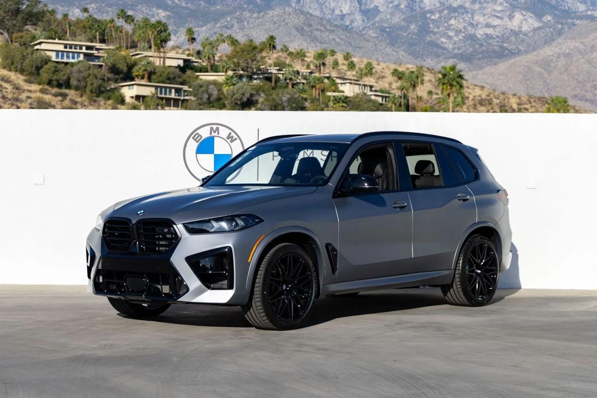BMW X5 M Competition (F95) · Frozen Pure Grey Metallic · Indigo Auto Group