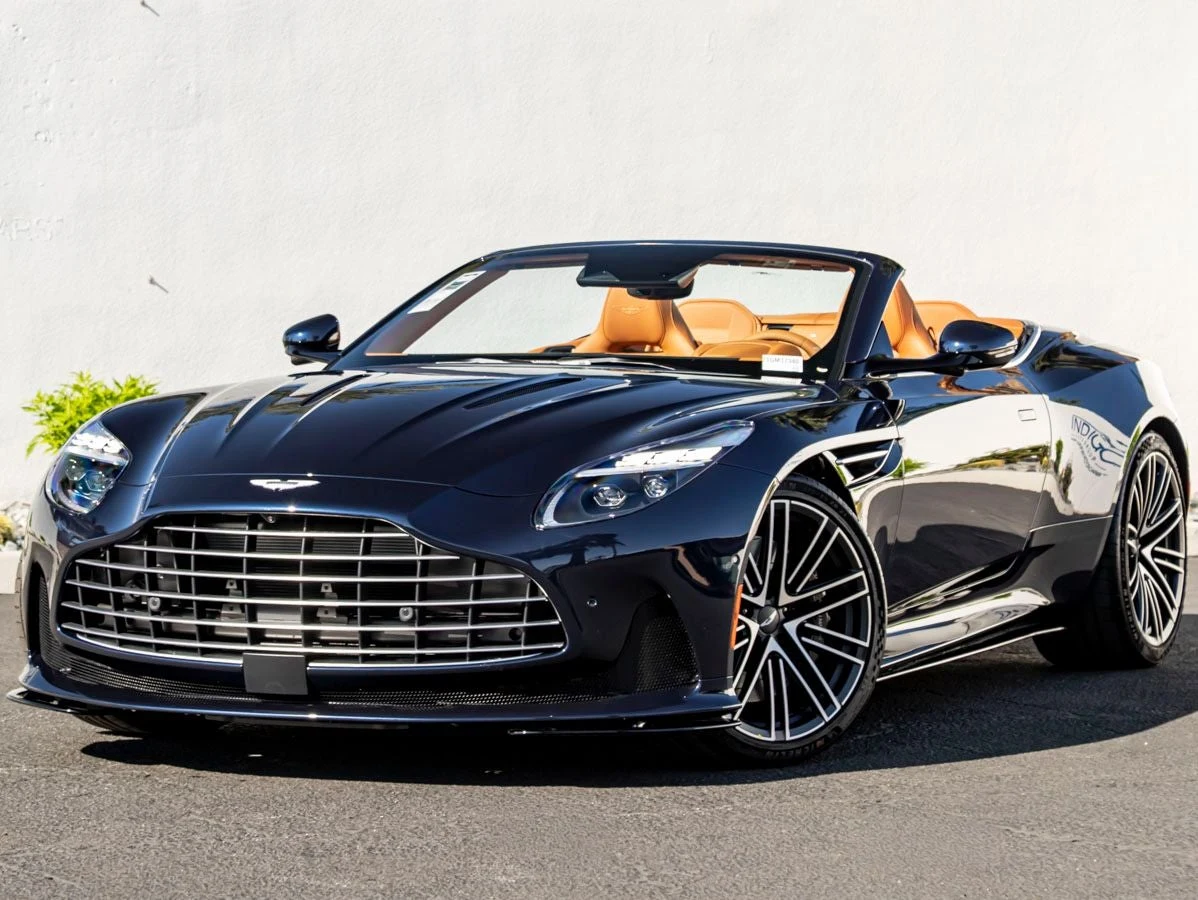 Aston Martin DB12 Volante · Midnight Blue · Indigo Auto Group