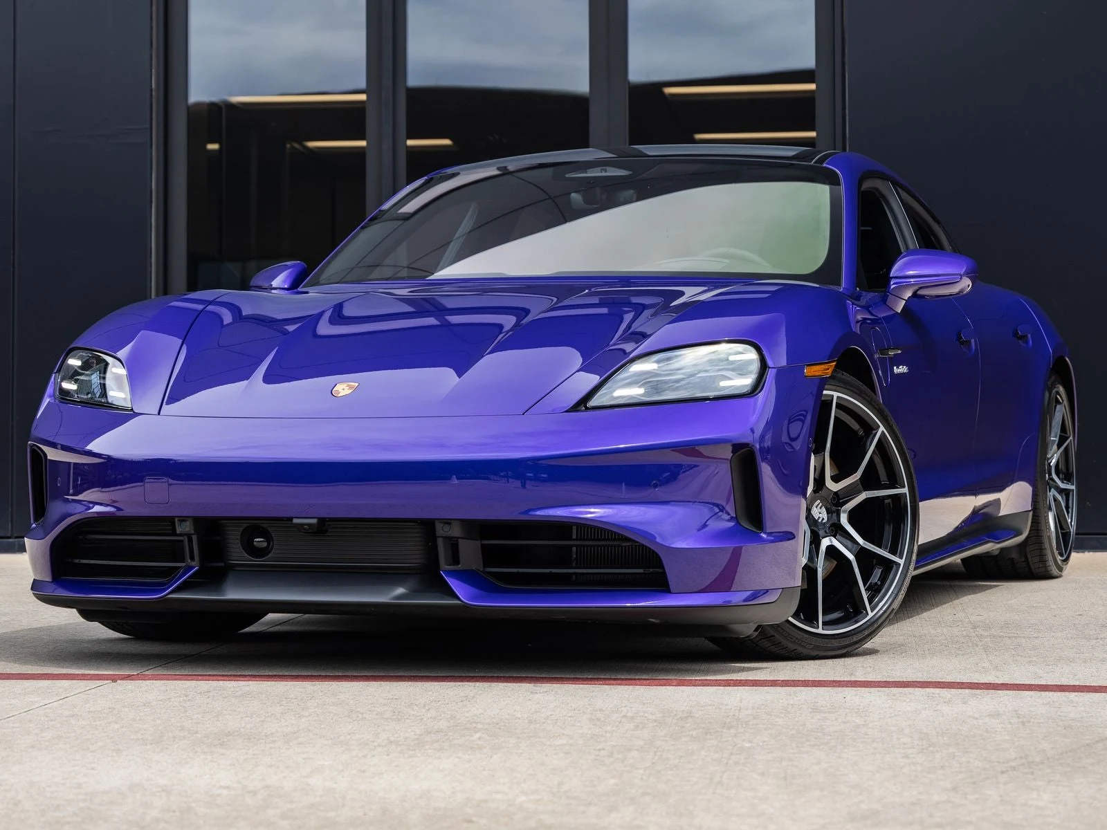 Porsche Taycan Sedan (2025 Update) · Purple Sky Metallic · Indigo Auto Group