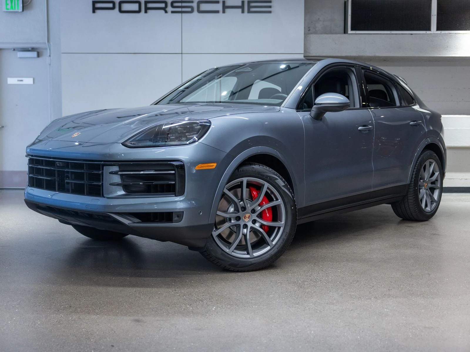 Porsche Cayenne S Coupé (3rd Generation) · Vanadium Grey Metallic · Indigo Auto Group