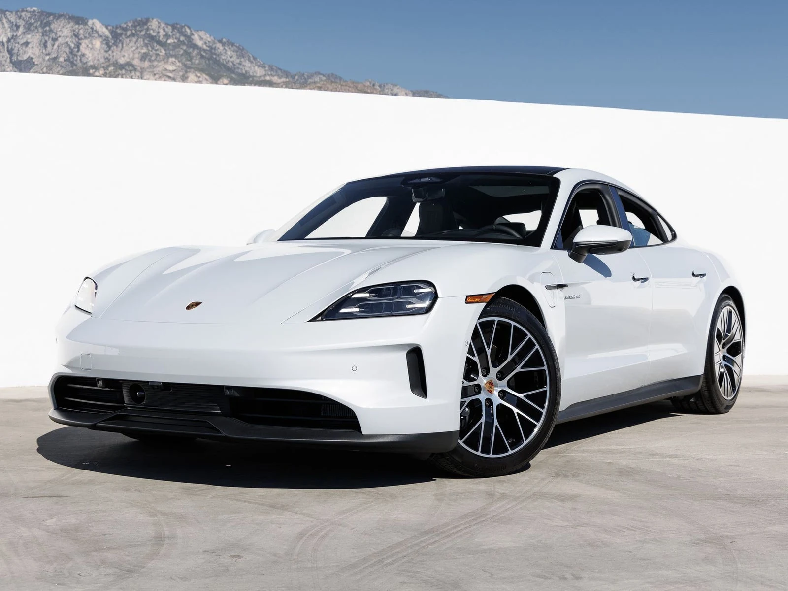 Porsche Taycan 4 Sedan (2025 Update) · Ice Grey Metallic · Indigo Auto Group