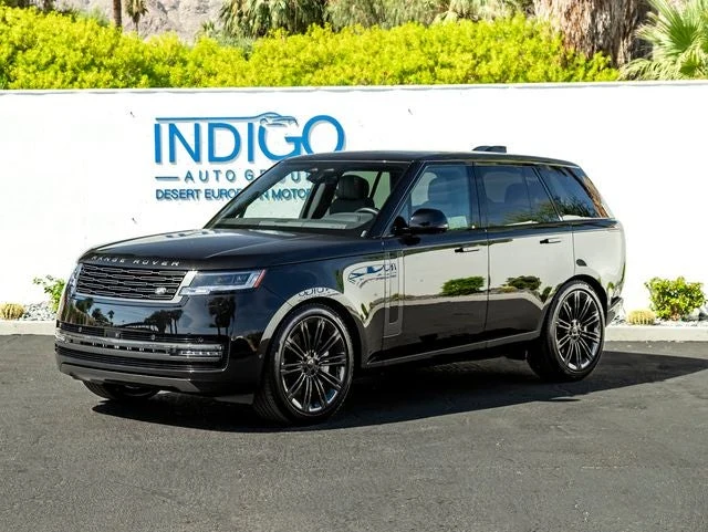 Land Rover Range Rover SE (L460) · Santorini Black Metallic · Indigo Auto Group