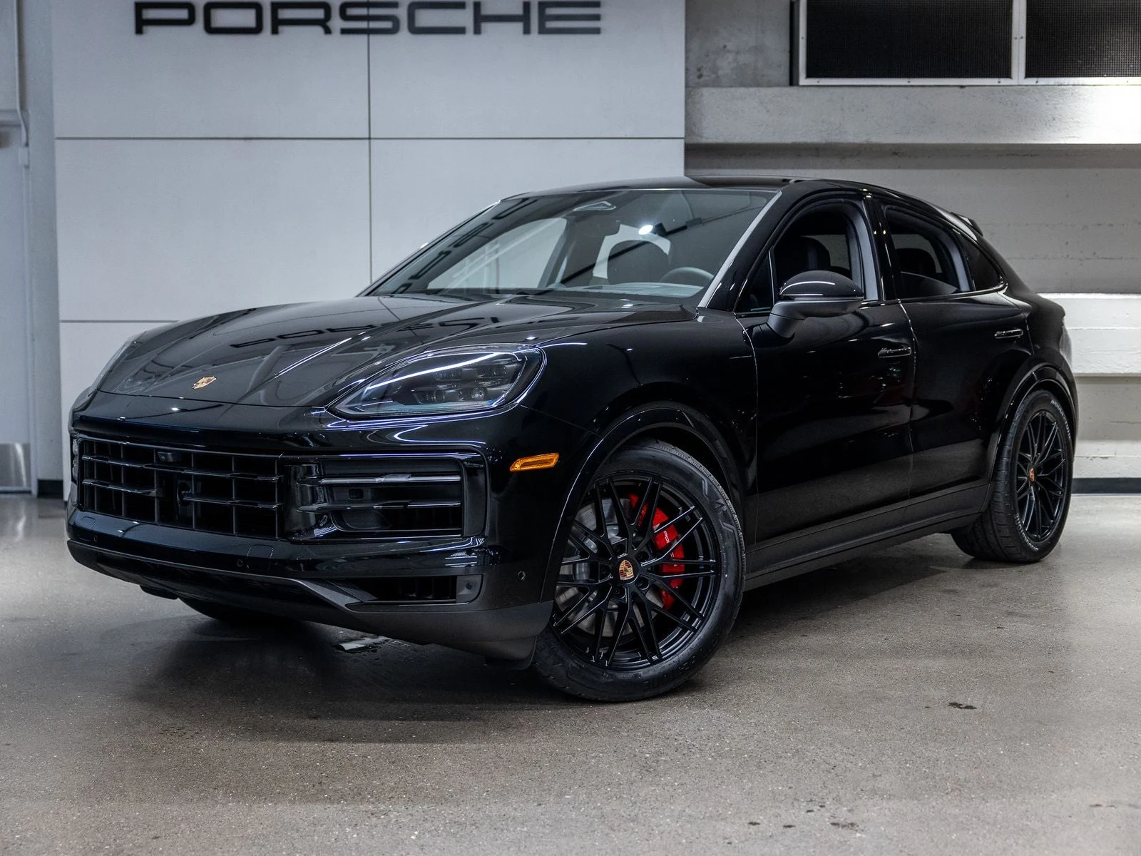 Porsche Cayenne S Coupé (3rd Generation) · Chromite Black Metallic · Indigo Auto Group