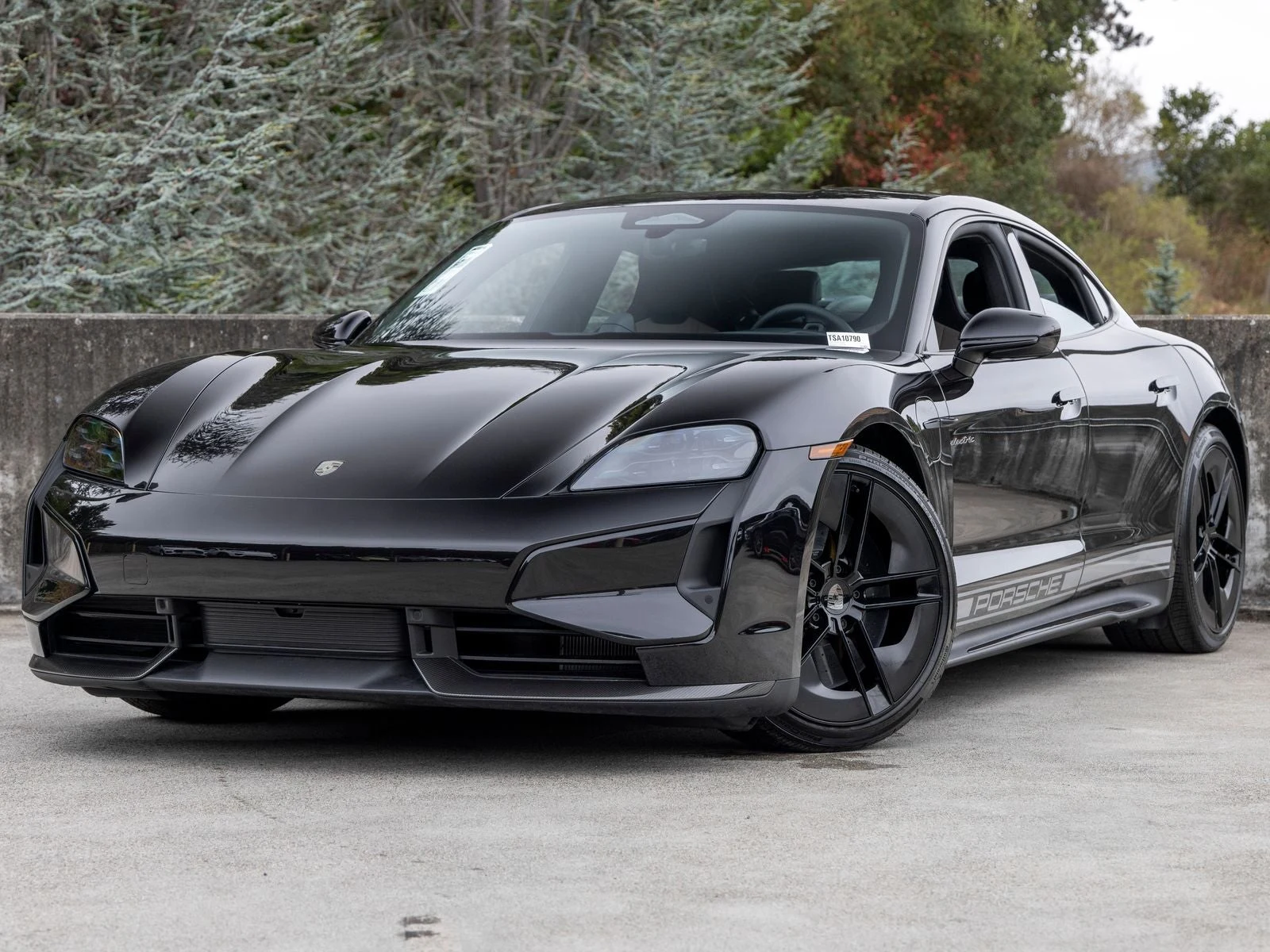 Porsche Taycan Turbo S (2025 Update) · Jet Black Metallic · Indigo Auto Group