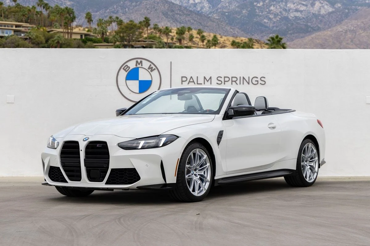BMW M4 Competition Convertible (G83) · Alpine White · Indigo Auto Group
