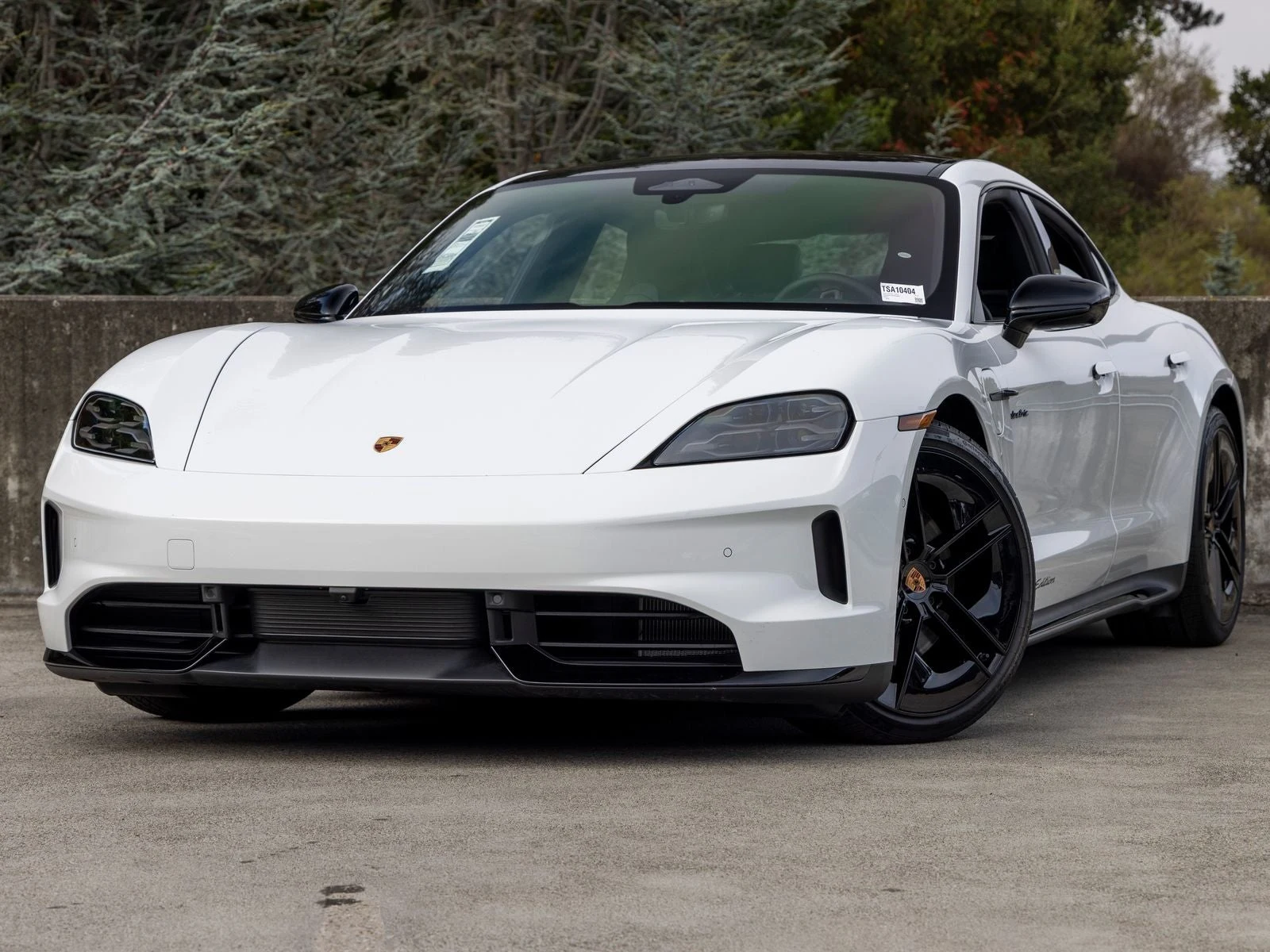 Porsche Taycan 4 Black Edition (2025 Update) · white · Indigo Auto Group