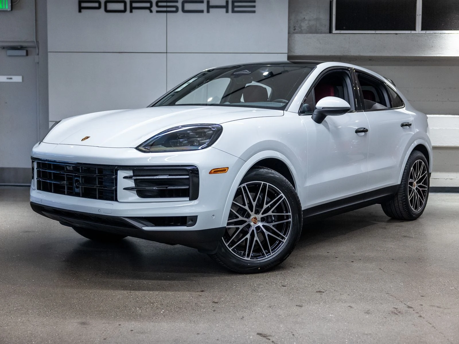 Porsche Cayenne Coupé (3rd Generation) · Carrara White Metallic · Indigo Auto Group