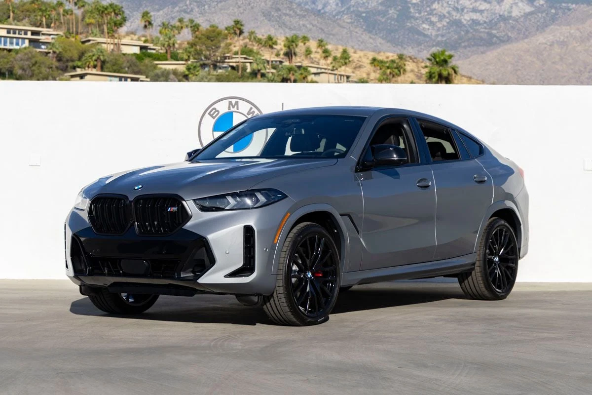 BMW X6 M60i (G06) · Skyscraper Grey Metallic · Indigo Auto Group