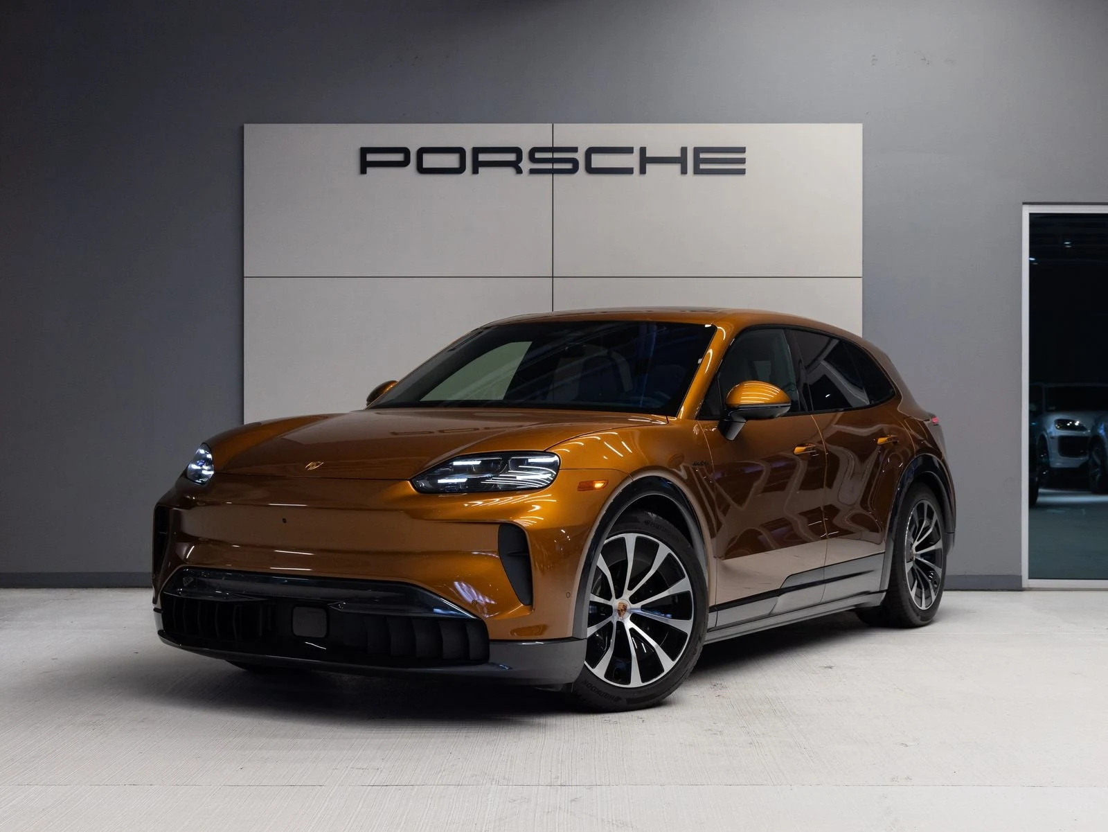 Porsche Cayenne Electric (E4) · Madeira Gold Metallic · Indigo Auto Group