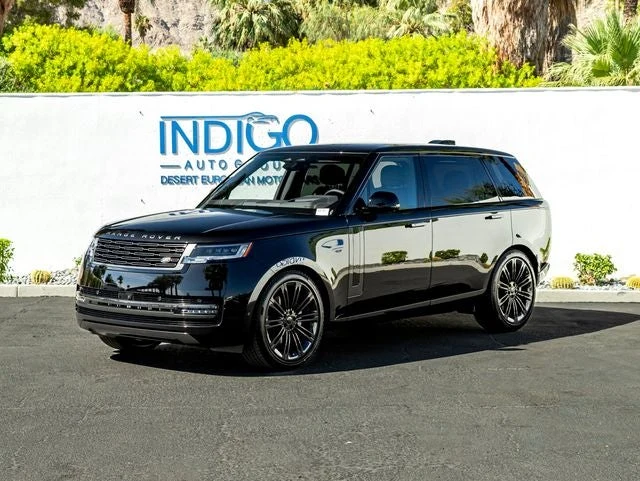 Land Rover Range Rover SE LWB (L460) · Santorini Black · Indigo Auto Group