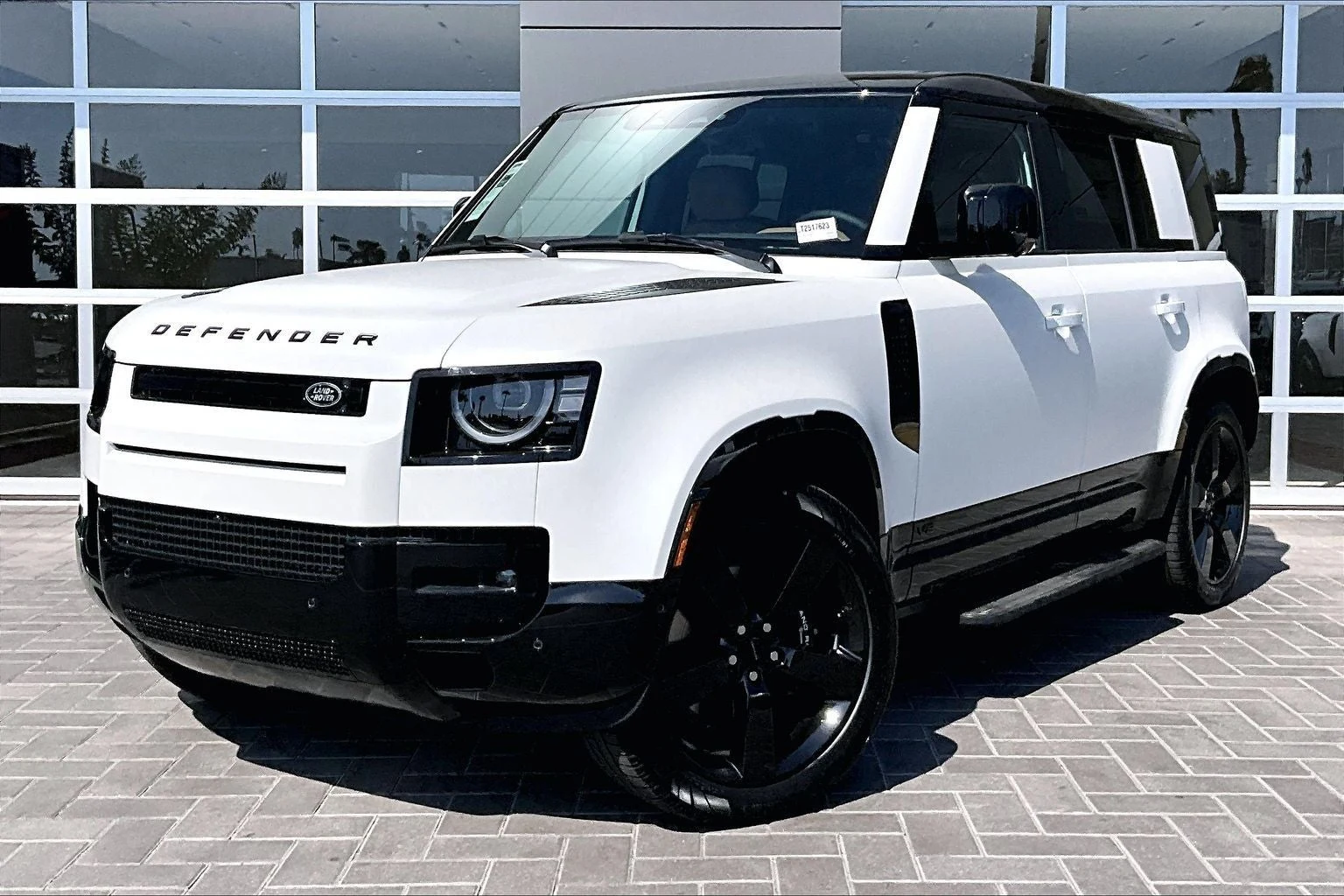Land Rover Defender 110 V8 Patagonia White Matte Wrap (L663) · Fuji White · Indigo Auto Group