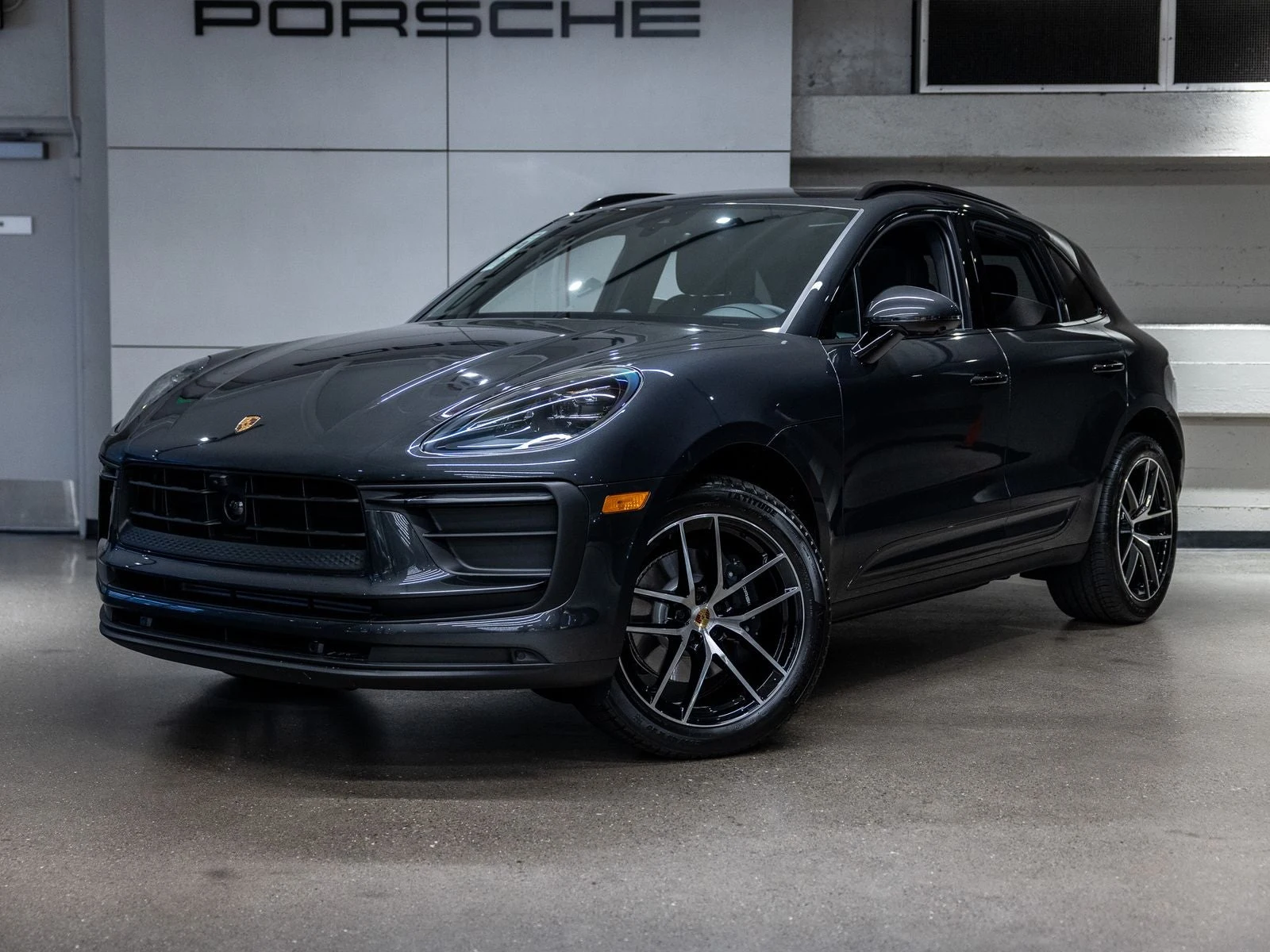 Porsche Macan (95B) · Volcano Grey Metallic · Indigo Auto Group