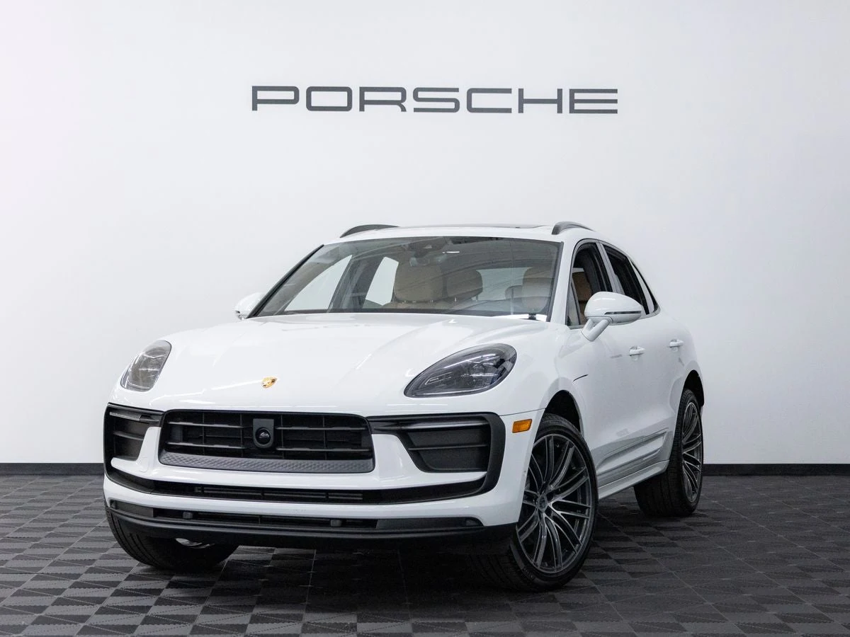 Porsche Macan (95B) · white · Indigo Auto Group