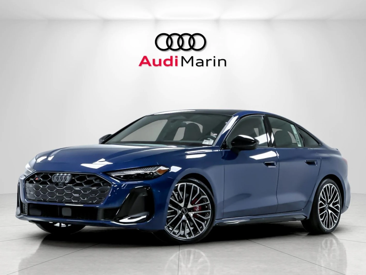 Audi S5 Premium Plus quattro (B10) · Ascari Blue Metallic · Indigo Auto Group