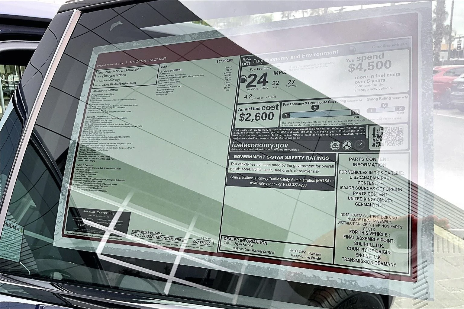 2026 Jaguar F-Pace P250 R-Dynamic S (X761), 14/14