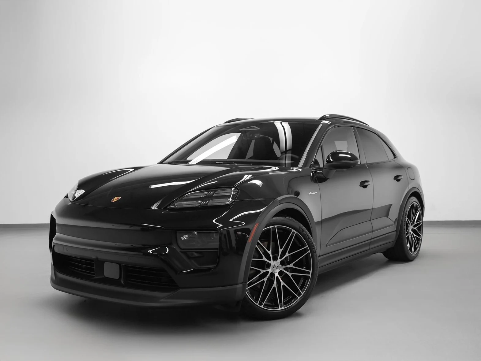 Porsche Macan 4 Electric (XAB) · Jet Black Metallic · Indigo Auto Group