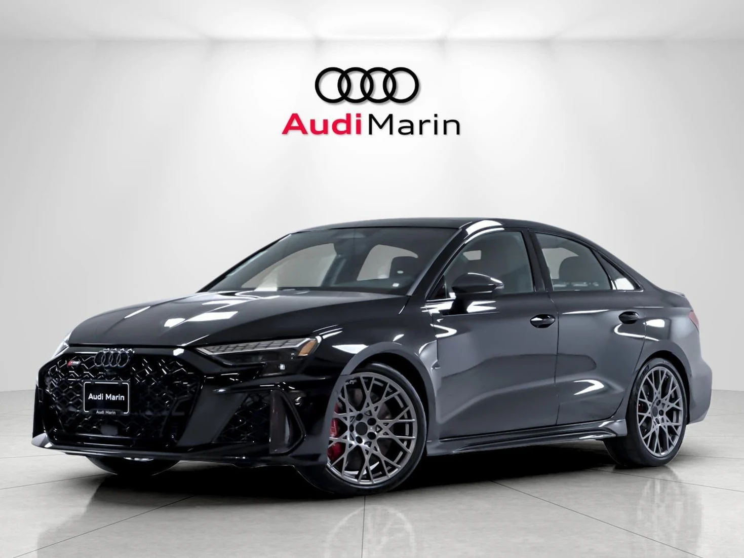 Audi RS 3 Sedan (2024 Update) · Mythos Black Metallic · Indigo Auto Group