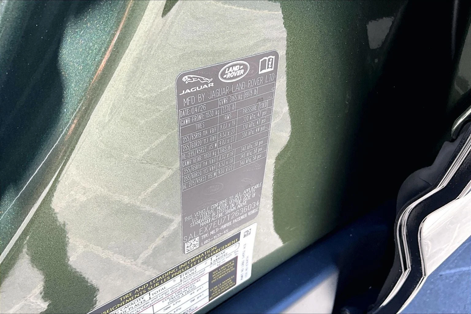 2026 Land Rover Defender 110 X (L663), 13/14