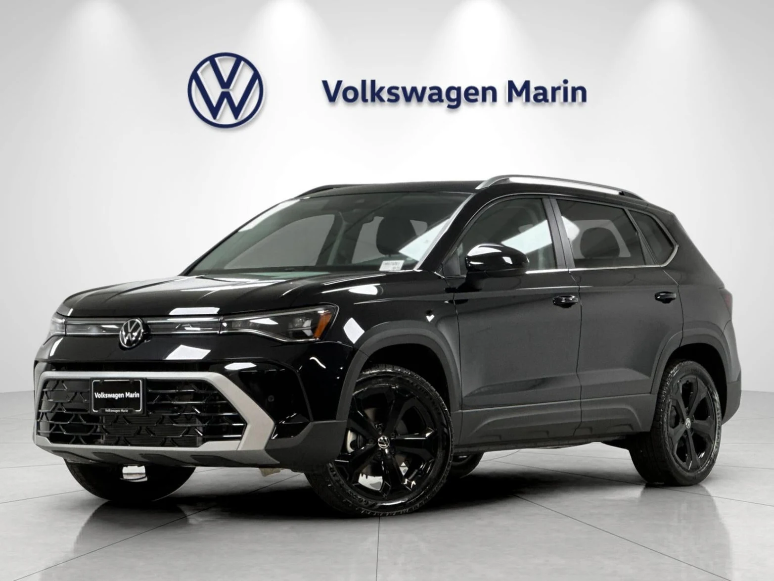 Volkswagen Taos SEL (2025 Update) · Deep Black Pearl · Indigo Auto Group
