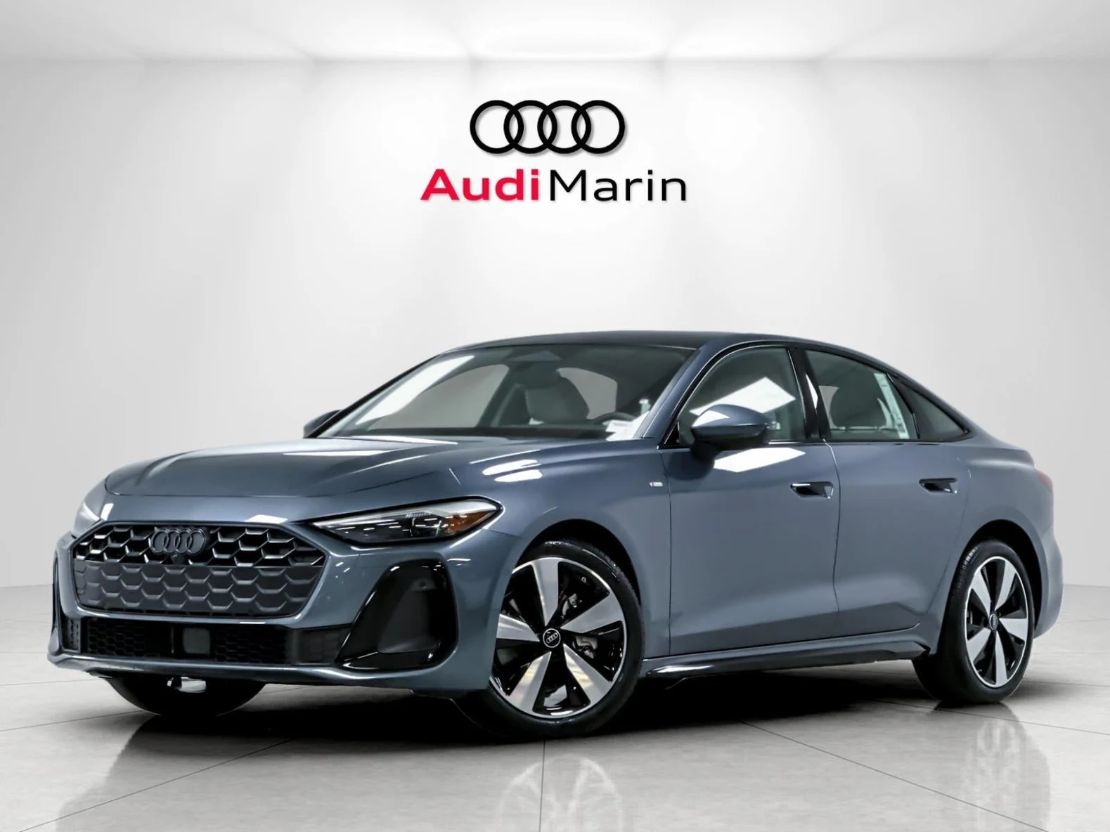 Audi A5 Premium quattro (B10) · Horizon Blue Metallic · Indigo Auto Group