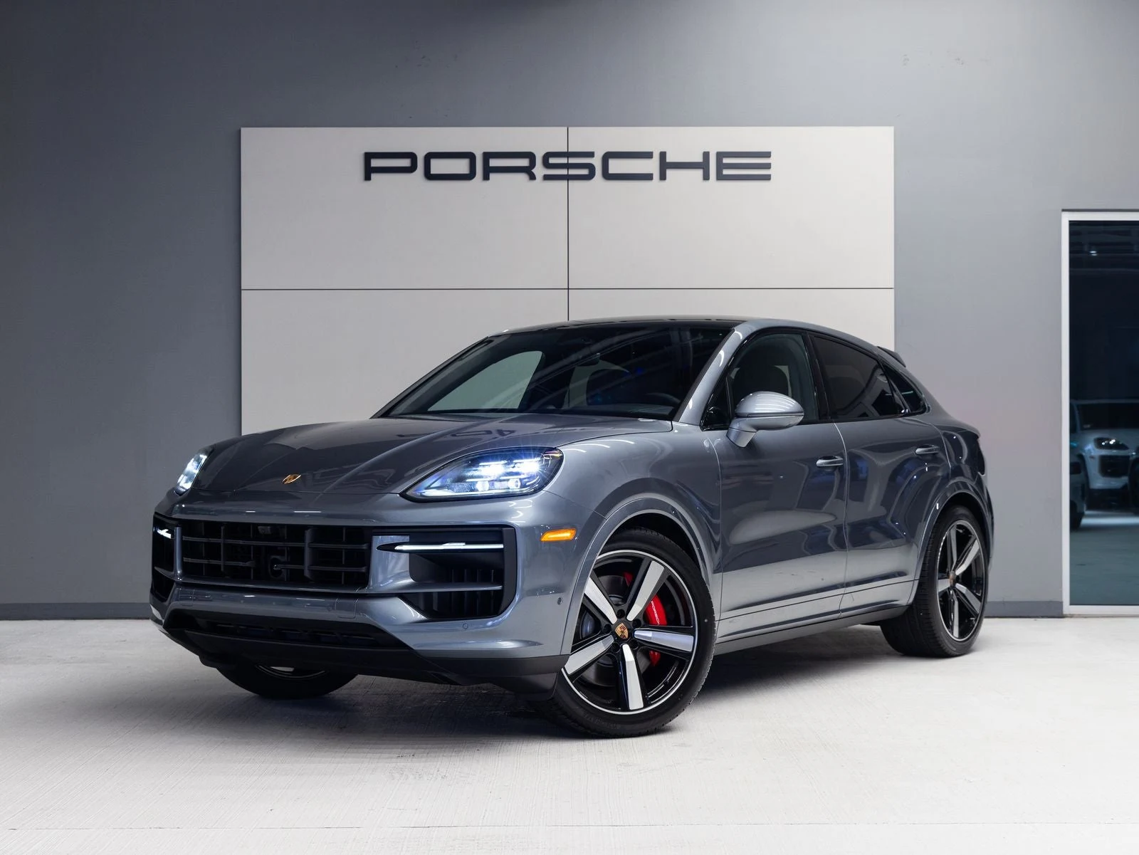 Porsche Cayenne S Coupé (3rd Generation) · Vanadium Grey Metallic · Indigo Auto Group