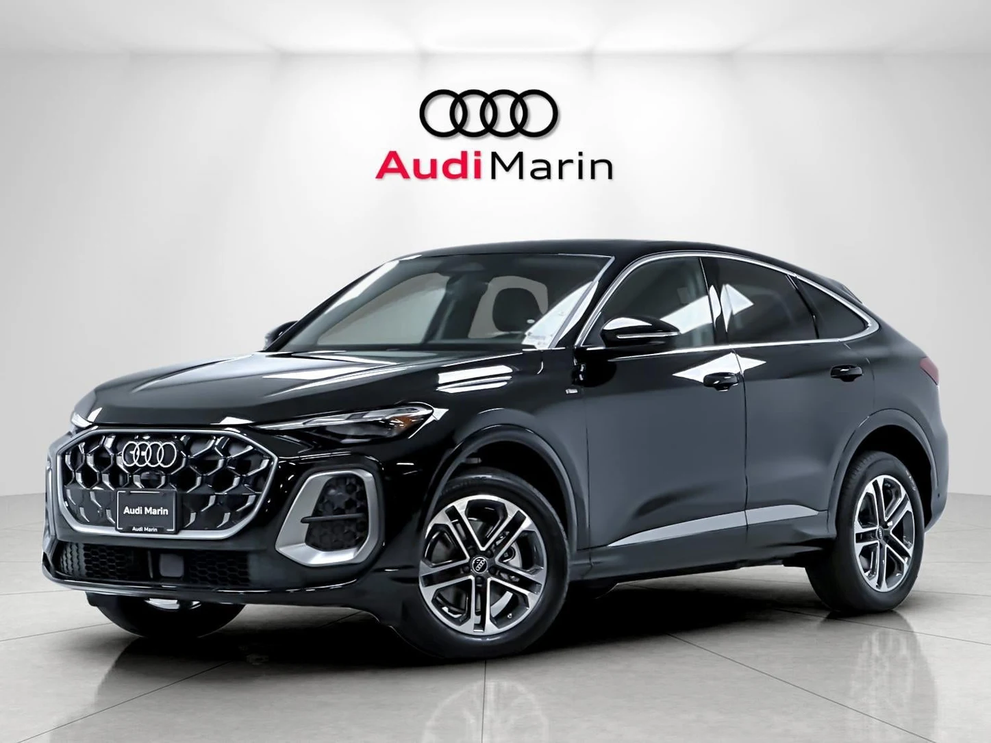 Audi Q5 Sportback Premium quattro (GU) · Mythos Black Metallic · Indigo Auto Group