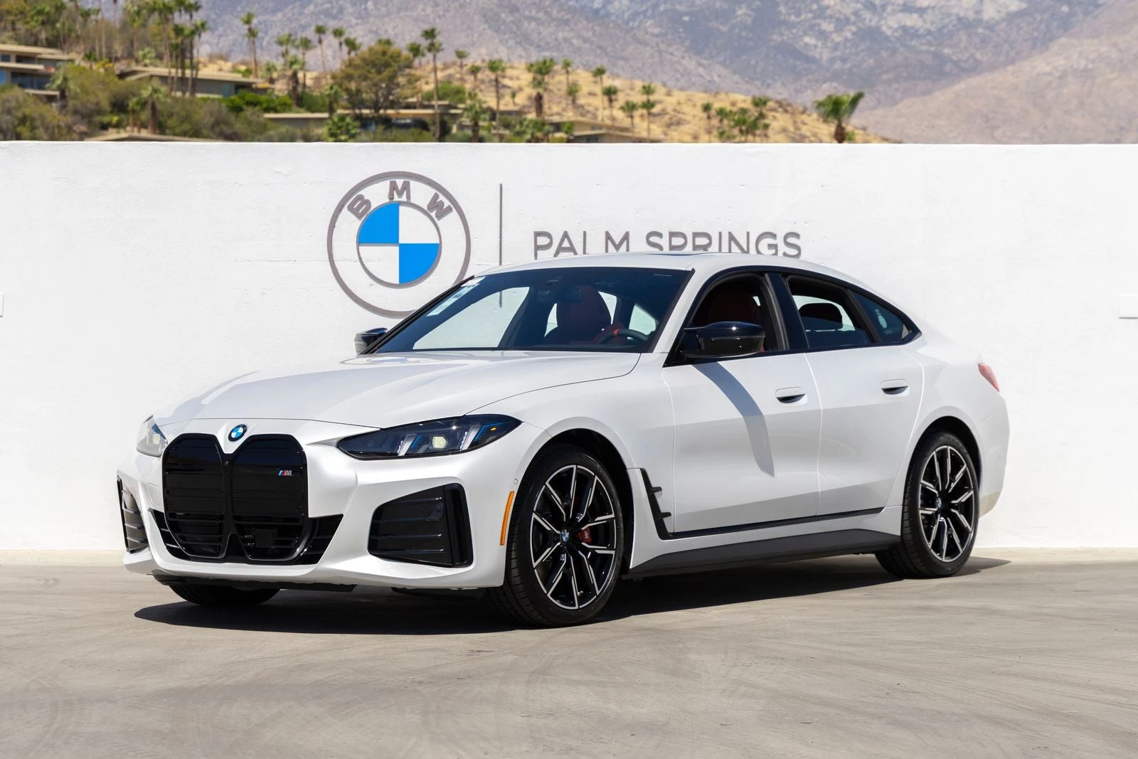 BMW i4 M60 (G26) · Mineral White Metallic · Indigo Auto Group