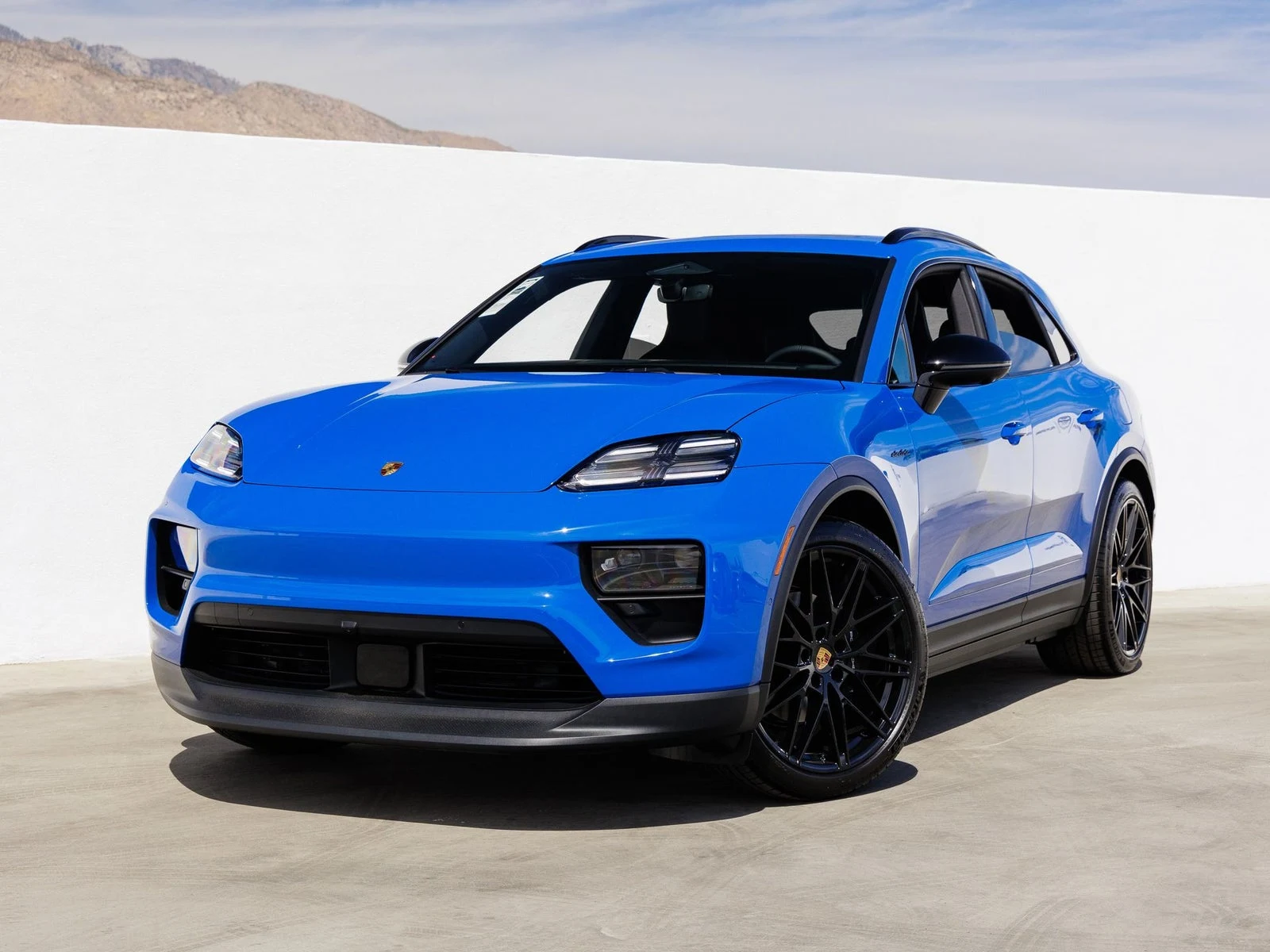 Porsche Macan Electric (XAB) · Lugano Blue · Indigo Auto Group