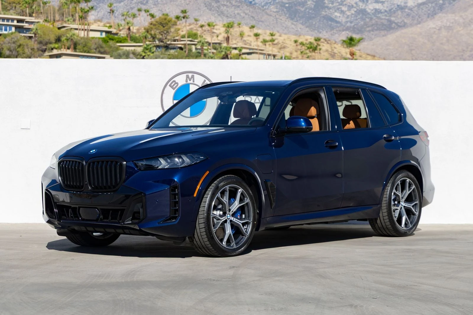 BMW X5 xDrive50e (G05) · Tanzanite Blue II Metallic · Indigo Auto Group