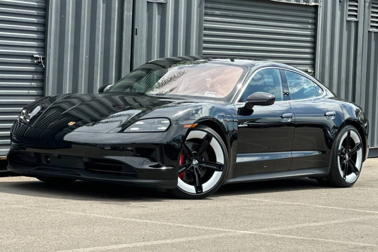 Porsche Taycan 4S (2025 Update) · black · Indigo Auto Group