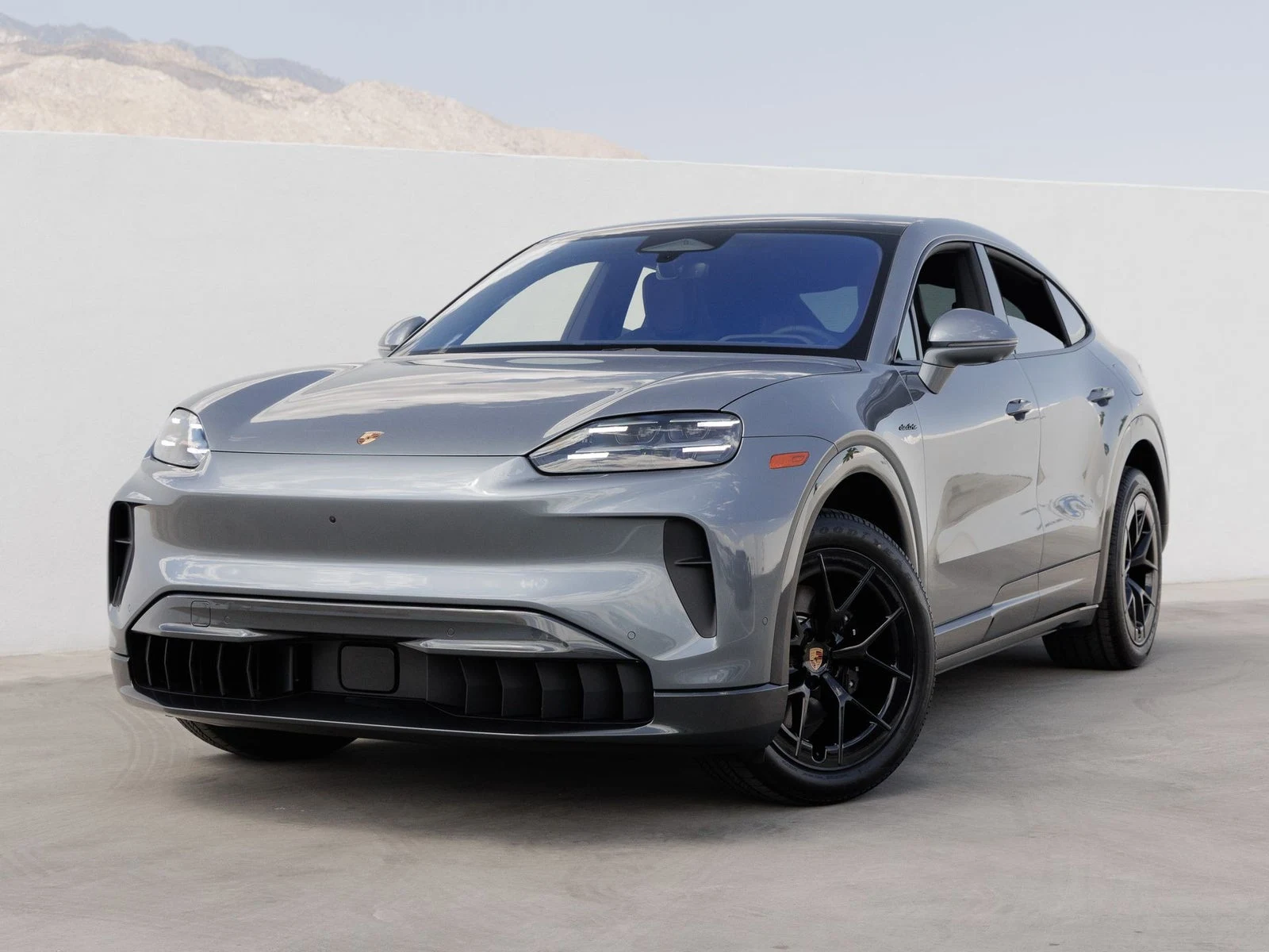 Porsche Cayenne Coupé Electric (E4) · Vanadium Grey Metallic · Indigo Auto Group