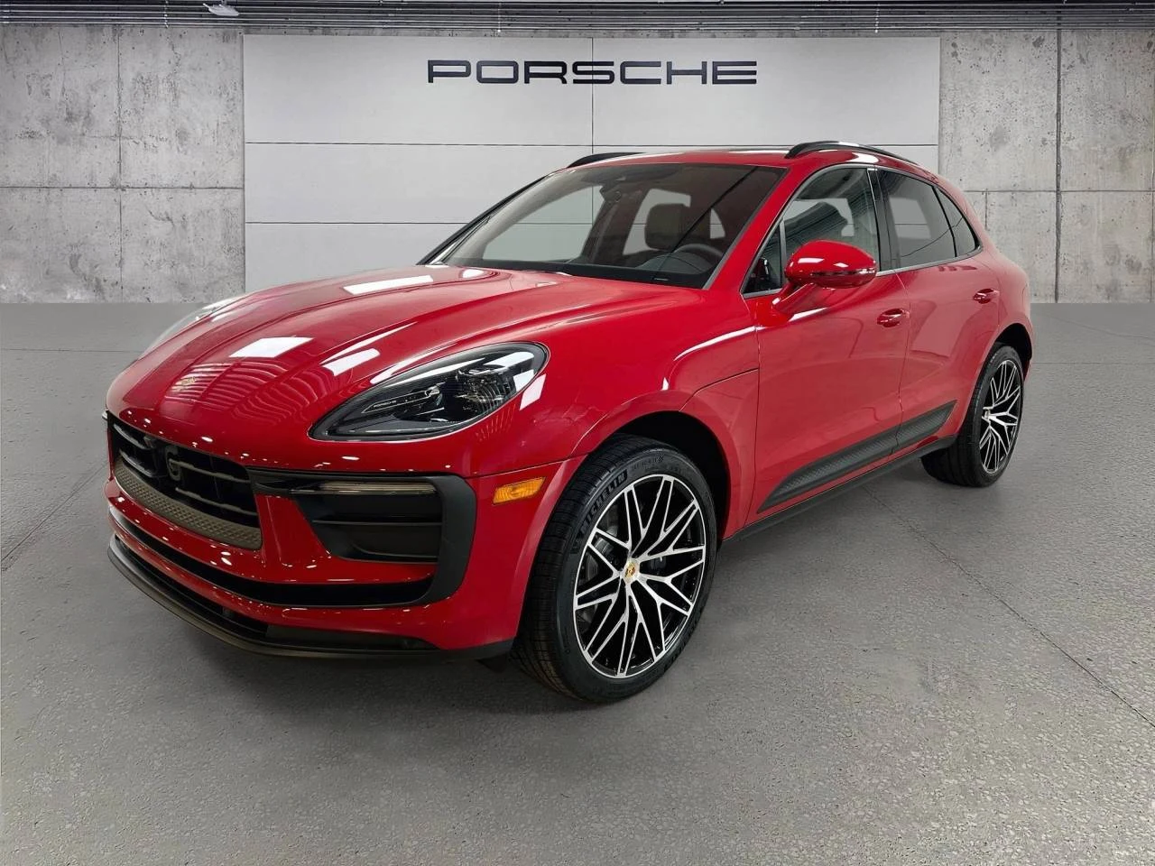 Porsche Macan (95B) · Carmine Red · Indigo Auto Group