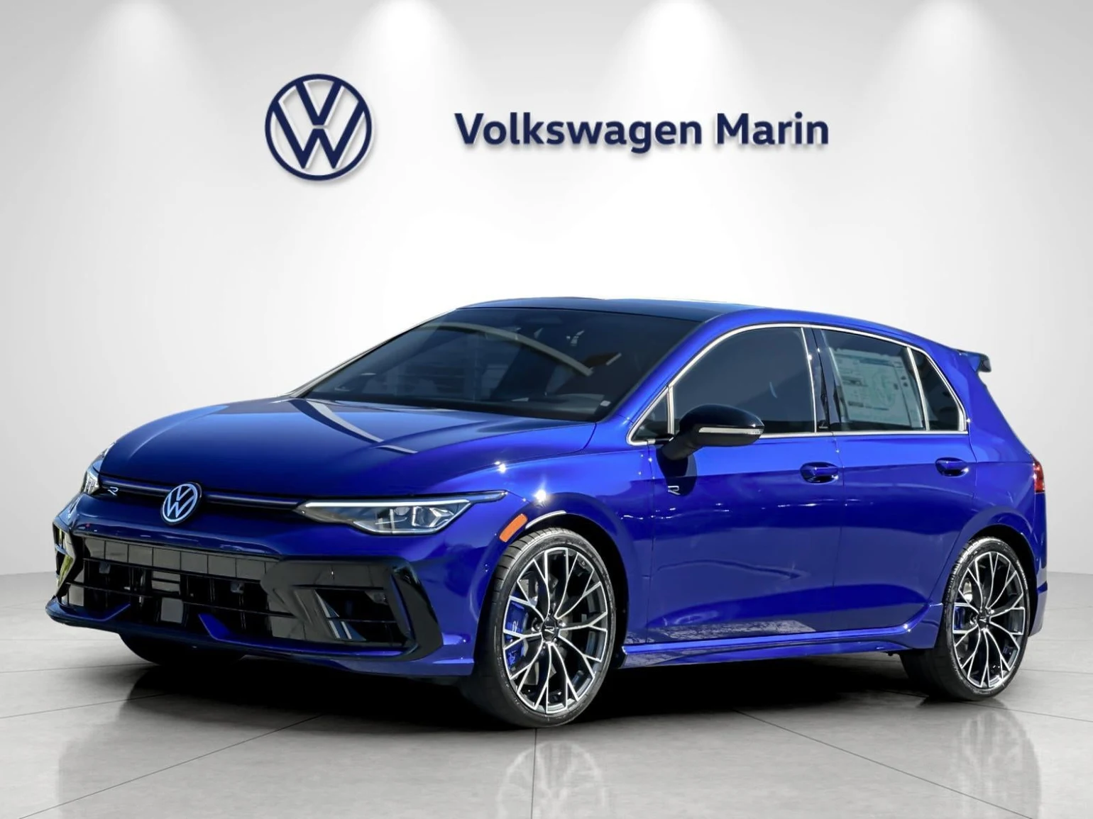 Volkswagen Golf R DSG (Mk8.5) · Lapiz Blue Metallic · Indigo Auto Group