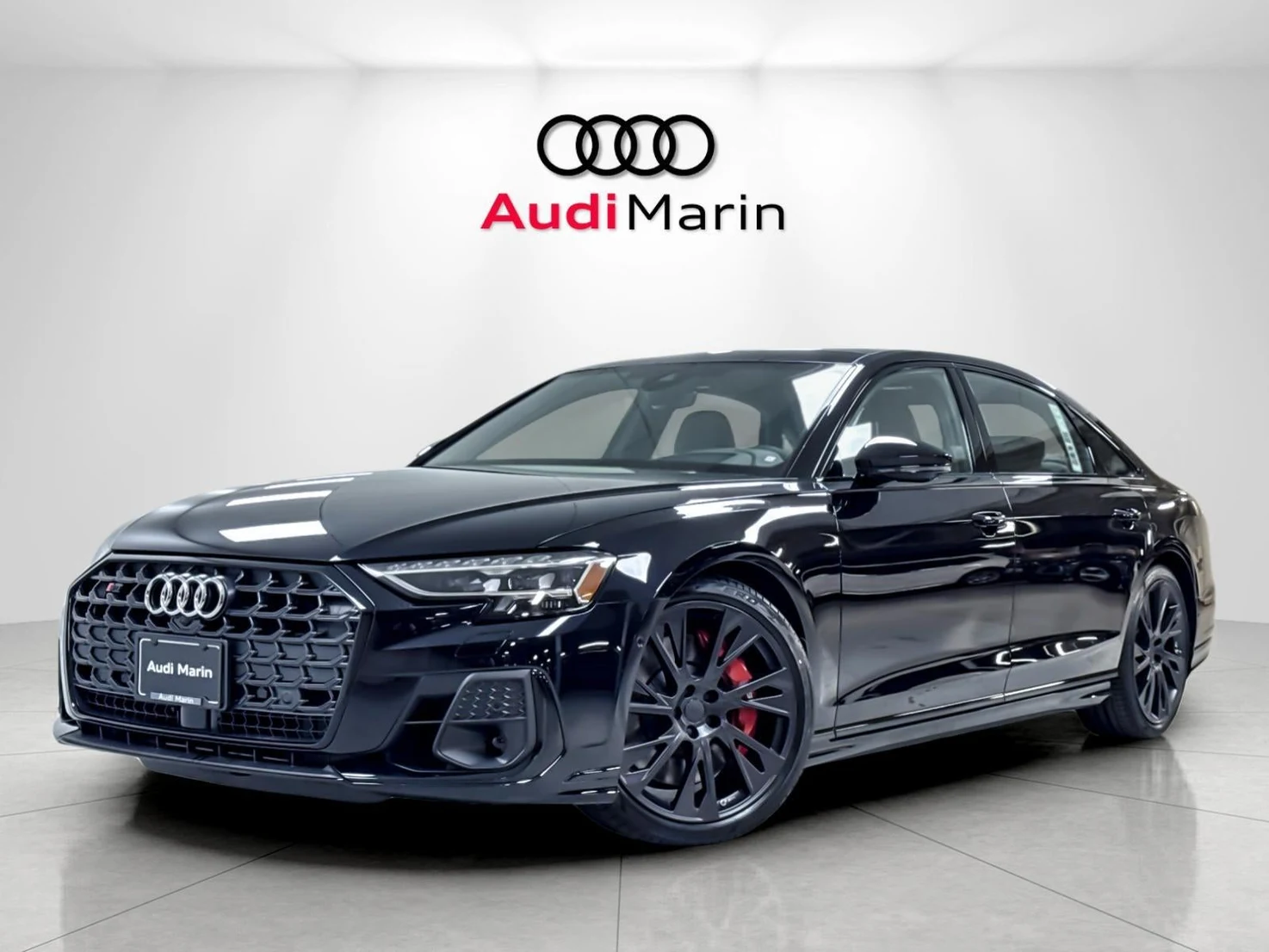 Audi S8 quattro (D5) · Sebring Black Crystal Effect · Indigo Auto Group