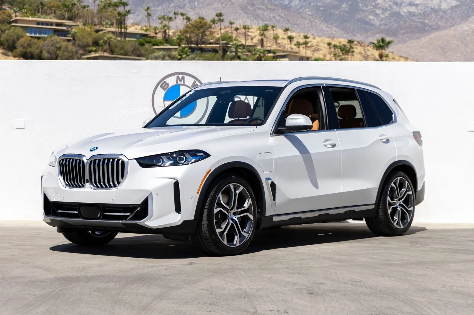 BMW X5 xDrive50e (G05) · Mineral White Metallic · Indigo Auto Group