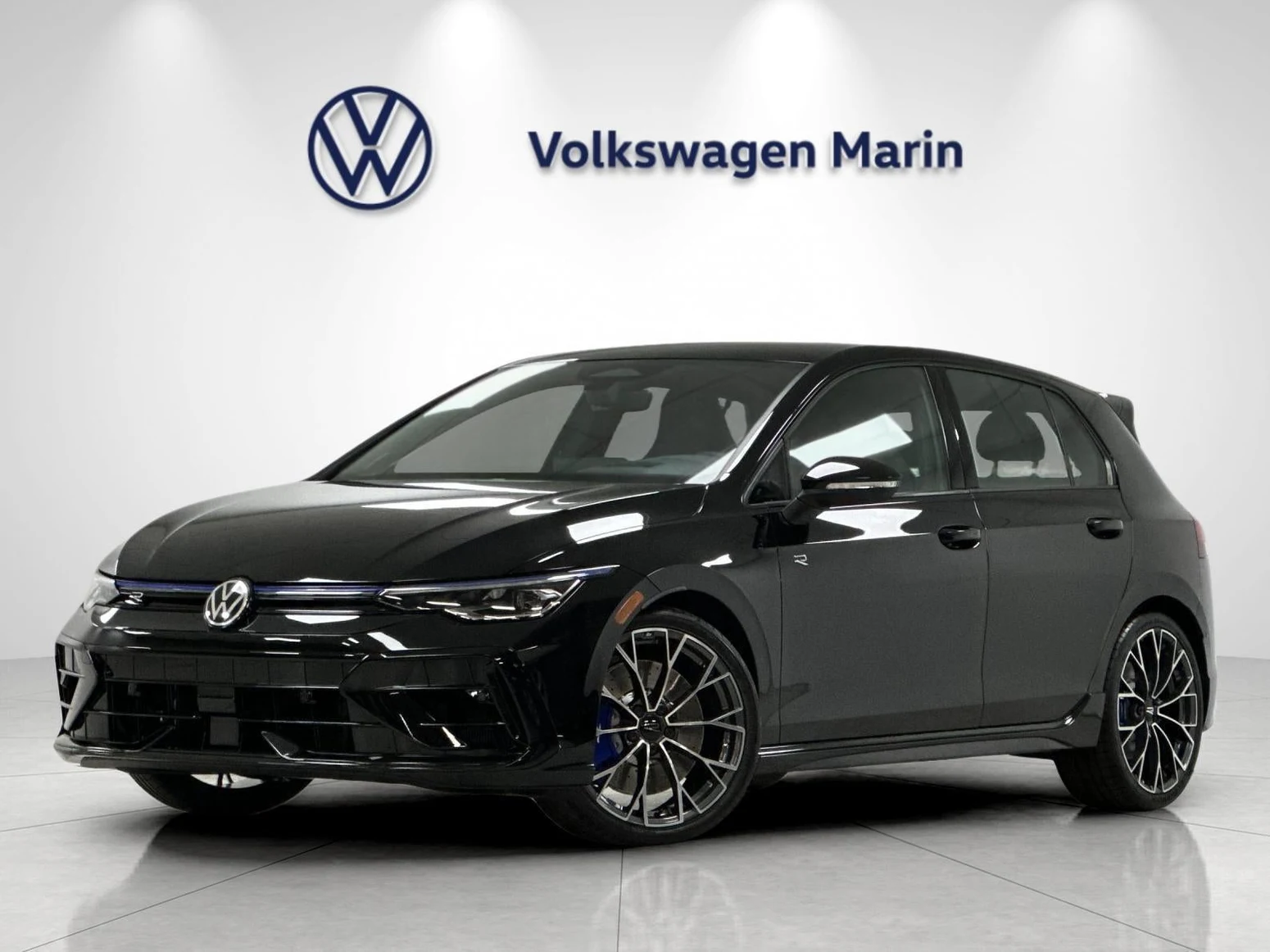 Volkswagen Golf R DSG (Mk8.5) · Mythos Black Metallic · Indigo Auto Group