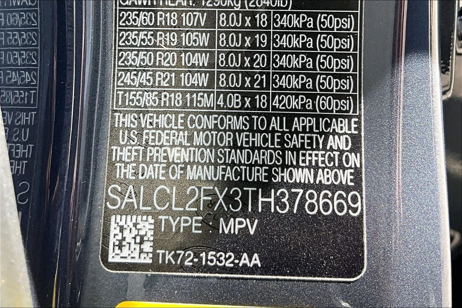 2026 Land Rover Discovery Sport Landmark (L550), 13/14