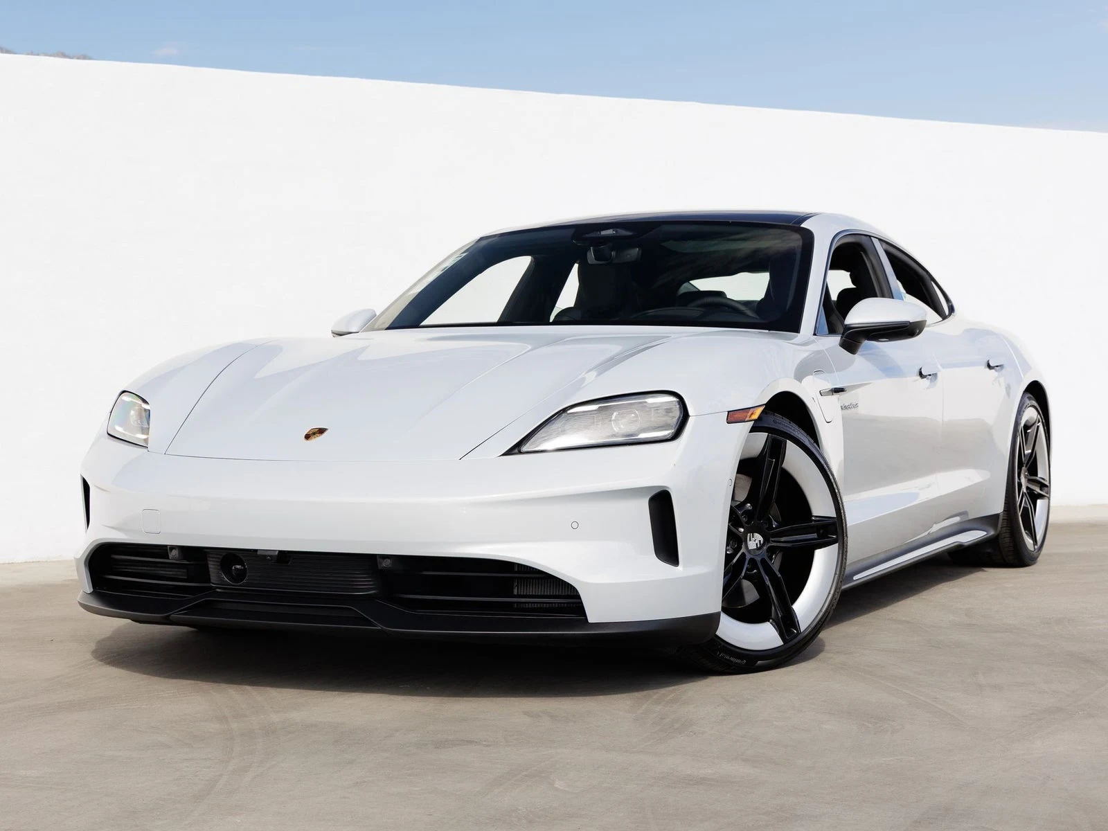 Porsche Taycan 4 Sedan (2025 Update) · Ice Grey Metallic · Indigo Auto Group