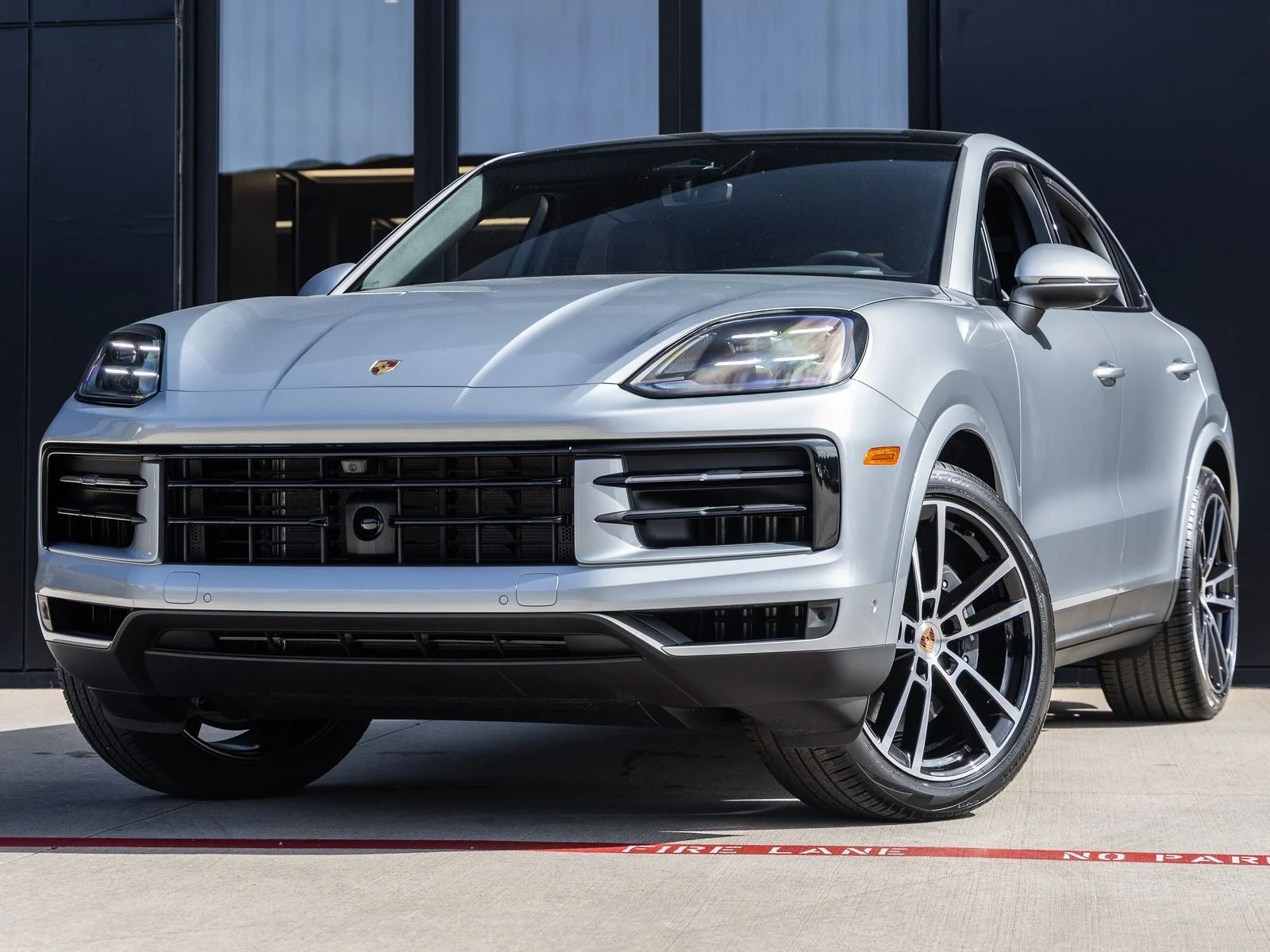 Porsche Cayenne Coupé (3rd Generation) · Dolomite Silver Metallic · Indigo Auto Group