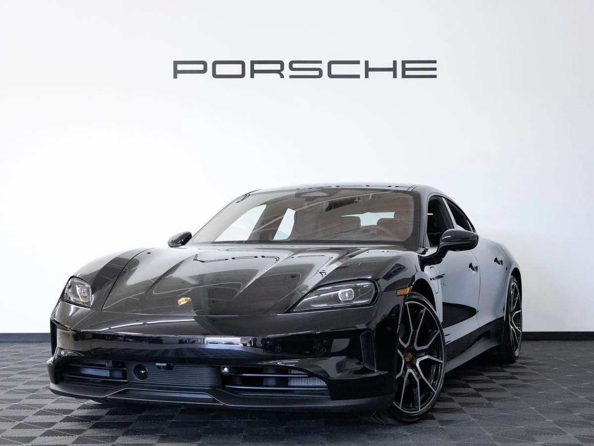 Porsche Taycan 4S (2025 Update) · Jet Black Metallic · Indigo Auto Group