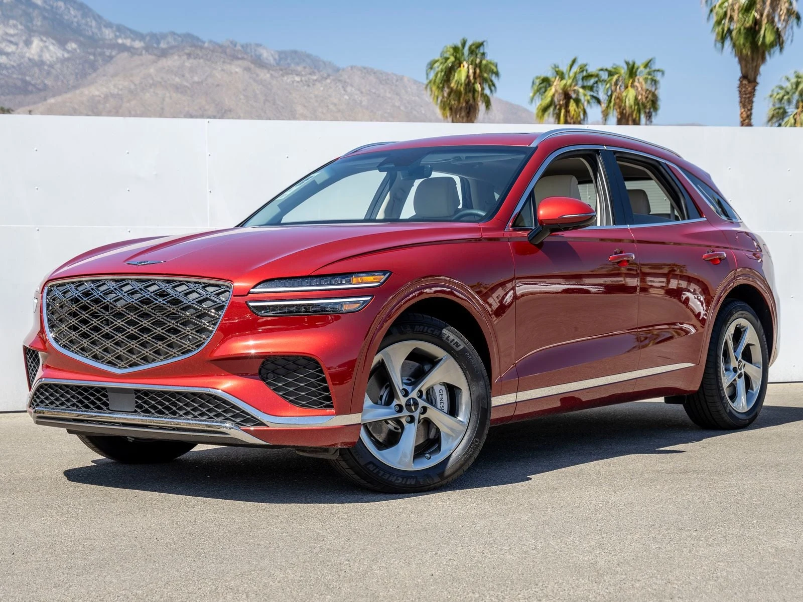 Genesis GV70 2.5T Select (2024 Update) · Mauna Red · Indigo Auto Group